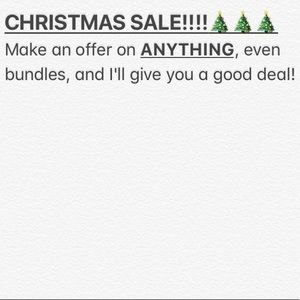 CHRISTMAS SALE!!!🎄🎄🎄🎄